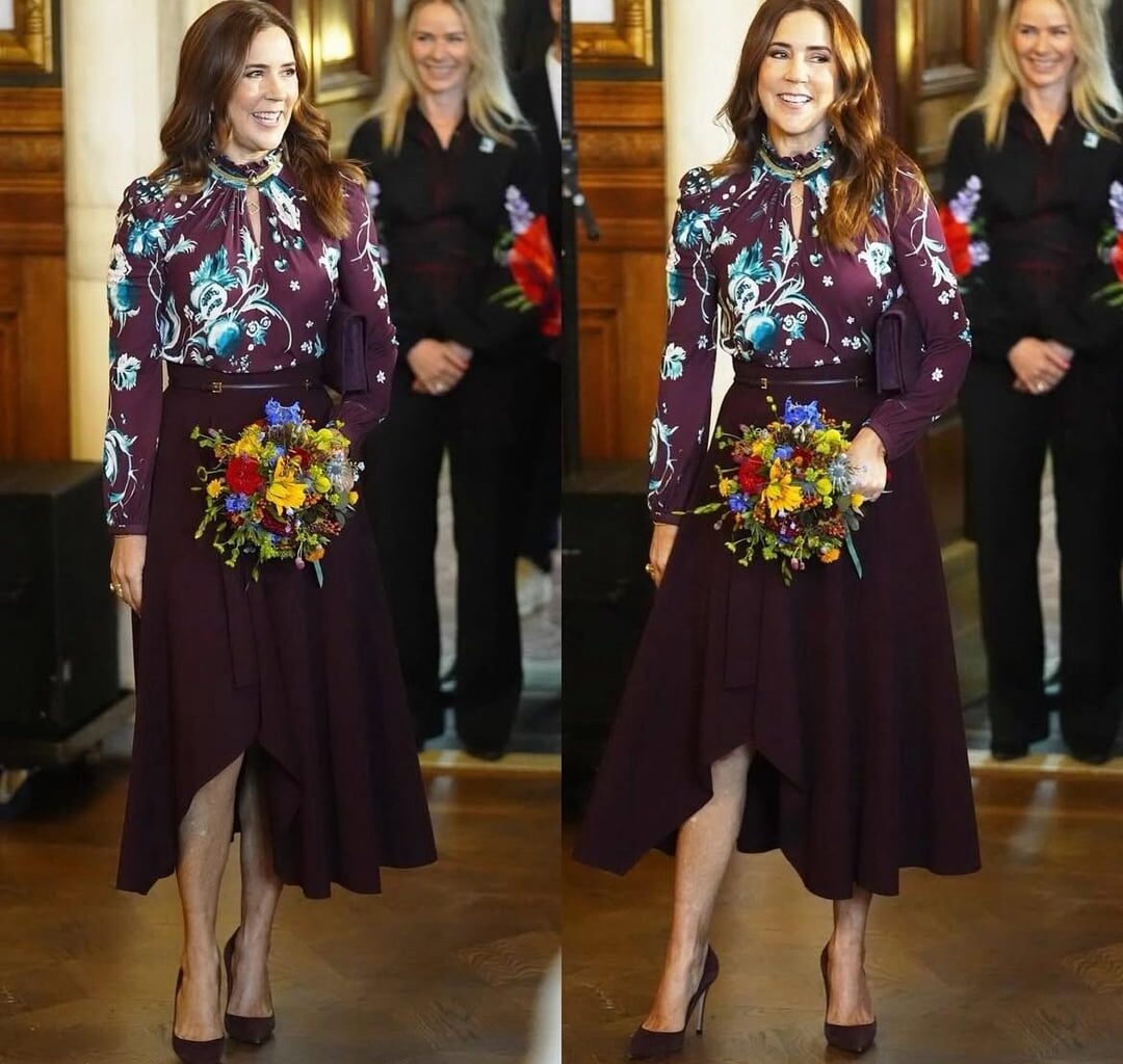 Some recent outfits from Queen Mary of Denmark