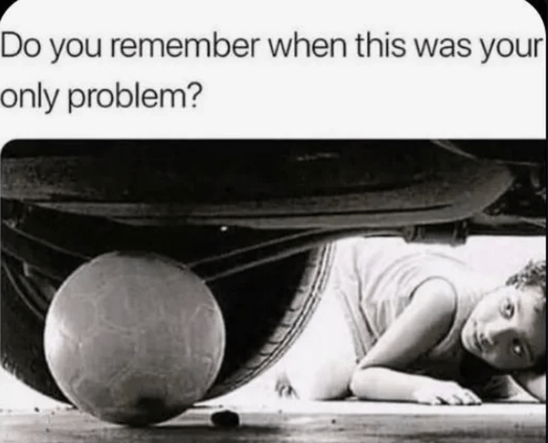 Any one who kicked a ball in the street knows this struggle