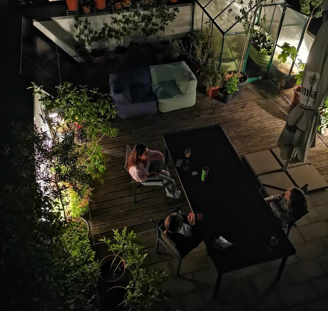 Update: Gewächshaus auf Terrasse (!)