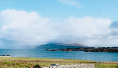Shots in between the rain showers from Iona this week!
