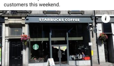 Starbucks closing an Aberdeen Union Street Store
