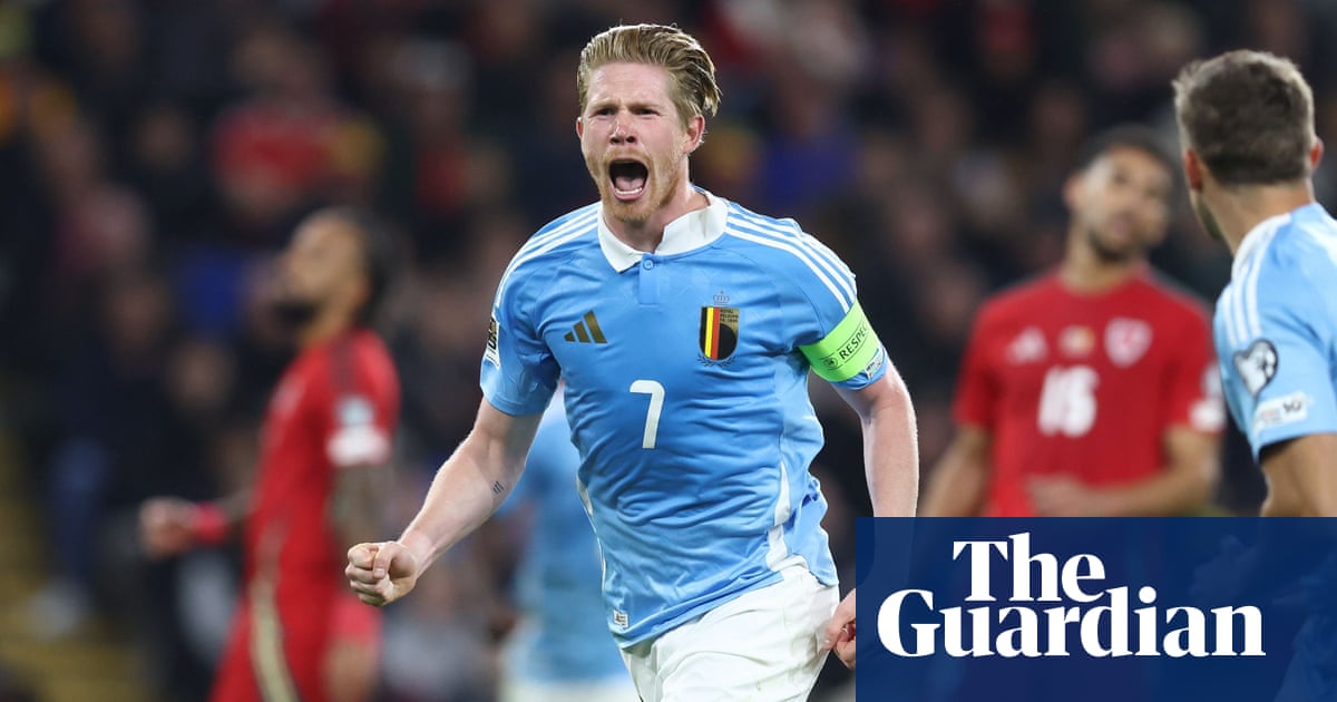 De Bruyne double in Belgium win deals huge blow to Wales’ World Cup hopes | World Cup 2026 qualifiers