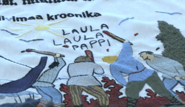 Raamatuaasta piltvaip jõudis Võrru | Eesti