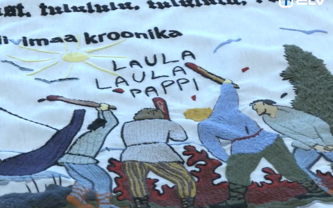 Raamatuaasta piltvaip jõudis Võrru | Eesti