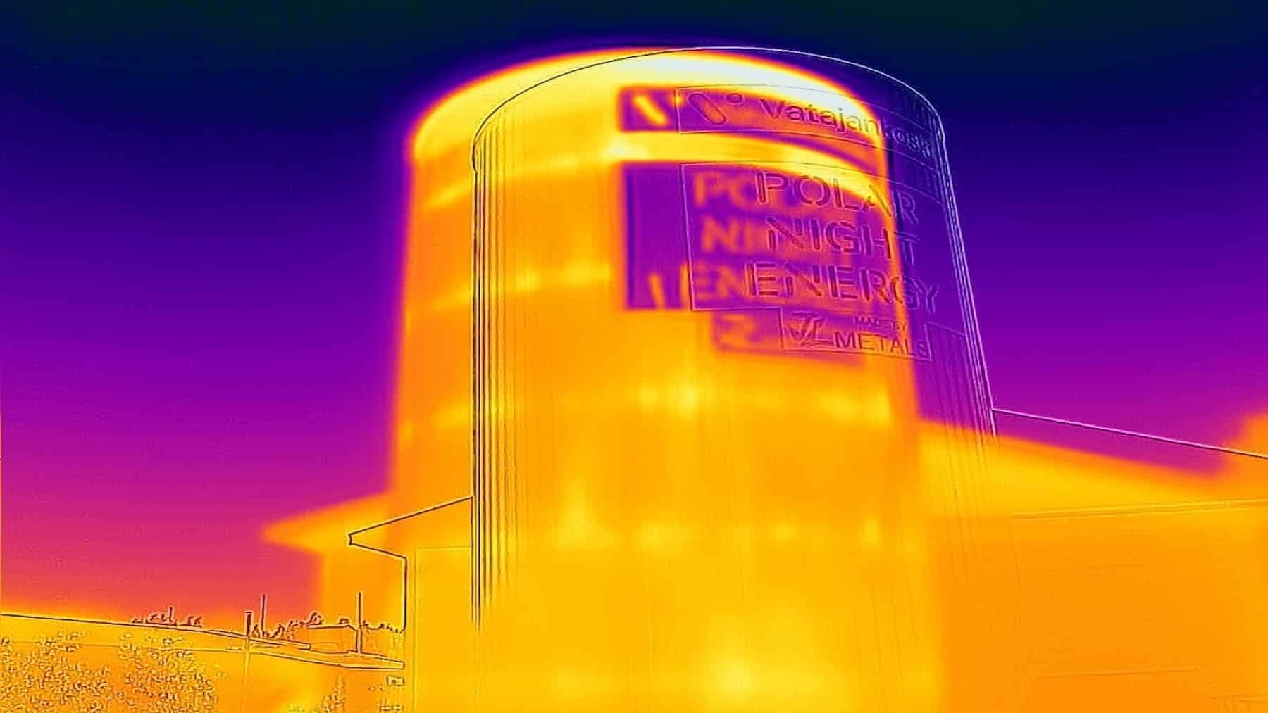 Silent tank stores Finland’s backup energy