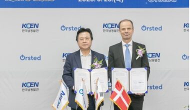 Ørsted progressing with offshore wind ambitions in Korea with new strategic partnerships