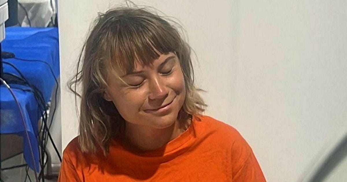 Greta Thunberg Reportedly Says Israel Detaining Her in Bedbug-infested Cell