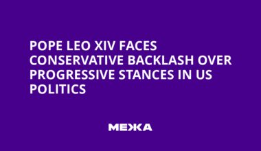 Pope Leo XIV Faces Conservative Backlash Over Progressive Stances in US Politics | Ukraine news