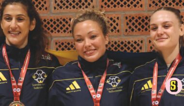 EM-guld till Astrid Schölin och Amanda Vikingssoni jujutsu