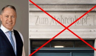 Dr. Gut: «Wie Medien [...] berichten, sollen nun neben der Abdeckung von Namensschildern wie «Zum Mohrenkopf» oder «Zum Mohrentanz» auch noch Sprech- und Schreibverbote gelten.»