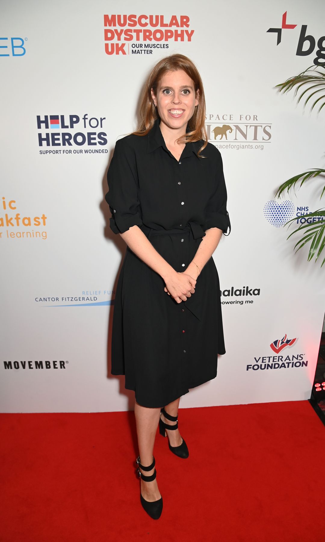 Princess Beatrice of York, on behalf of CFRF, attends the BGC Group Charity Day raising millions for good causes in memory of BGC's colleagues lost on 9/11, 