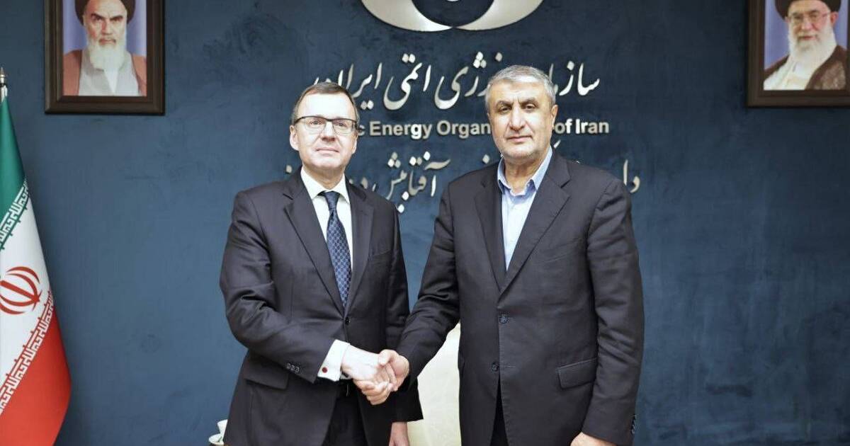 Russian Rosatom delegation meets Iran atomic chief in Tehran