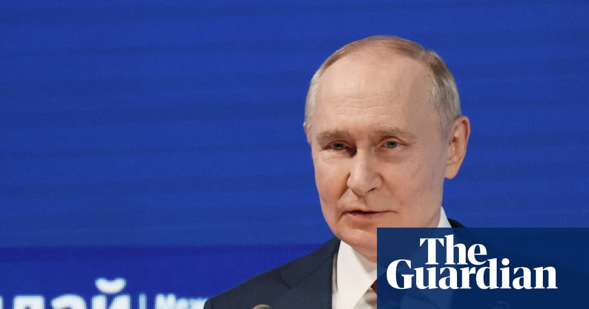 Putin dismisses fears that Moscow plans to attack Nato as ‘nonsense’ | Vladimir Putin