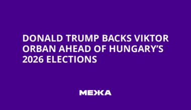 Donald Trump Backs Viktor Orban Ahead of Hungary’s 2026 Elections | Ukraine news