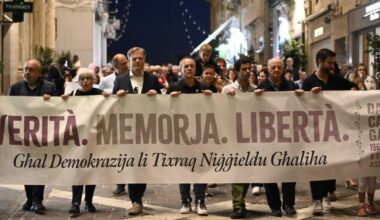 'Daphne Caruana Galizia honoured in Europe but ignored by authorities in Malta,'