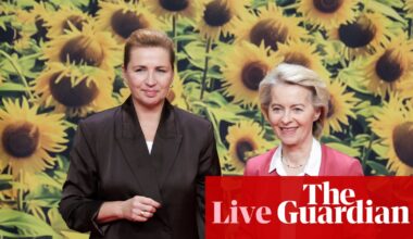 ‘Russia will not stop until they are forced to do so,’ Danish PM warns as she opens European leaders summit – Europe live | Europe