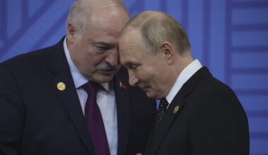 Russia gearing up for conflict from Belarus, Ukraine warns