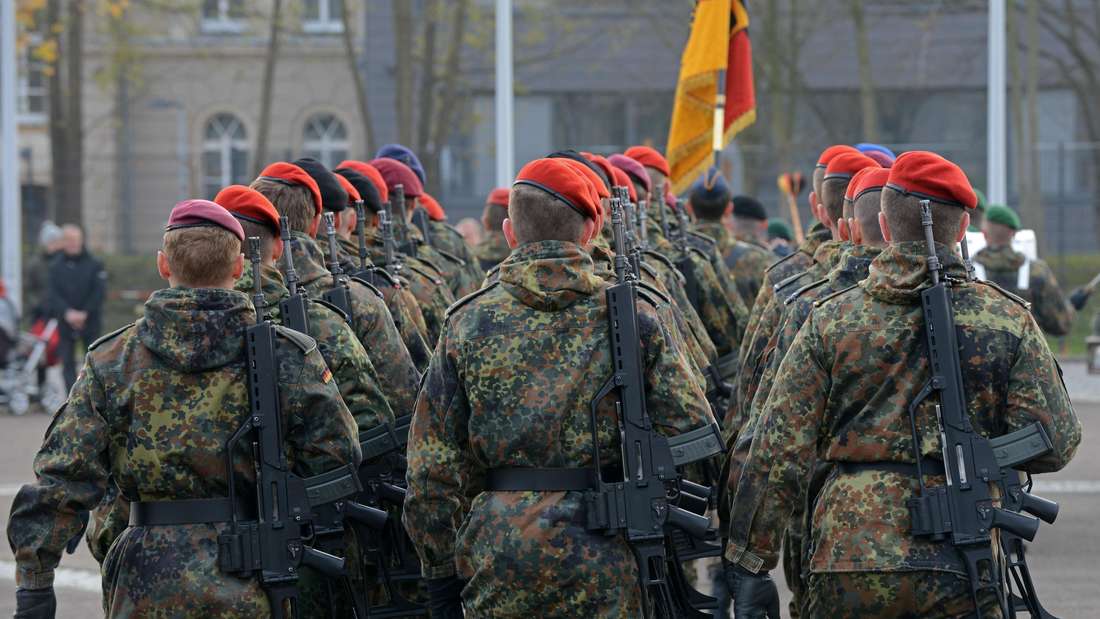 Reservisten-Kompanie der Bundeswerh in Sachsen