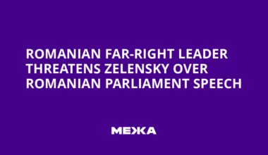 Romanian Far-Right Leader Threatens Zelensky Over Romanian Parliament Speech | Ukraine news
