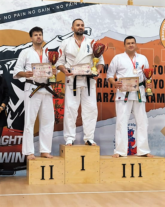 3. miejsce komisarza Grzegorza Matury na turnieju karate w Skarżysku – Kamiennej - Aktualności