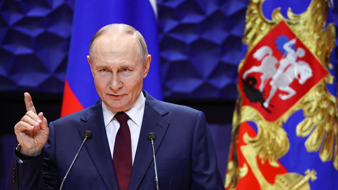 Laut dem ISW bereitet Russlands Präsident Wladimir Putin das Land auf einen Konflikt mit der NATO vor.