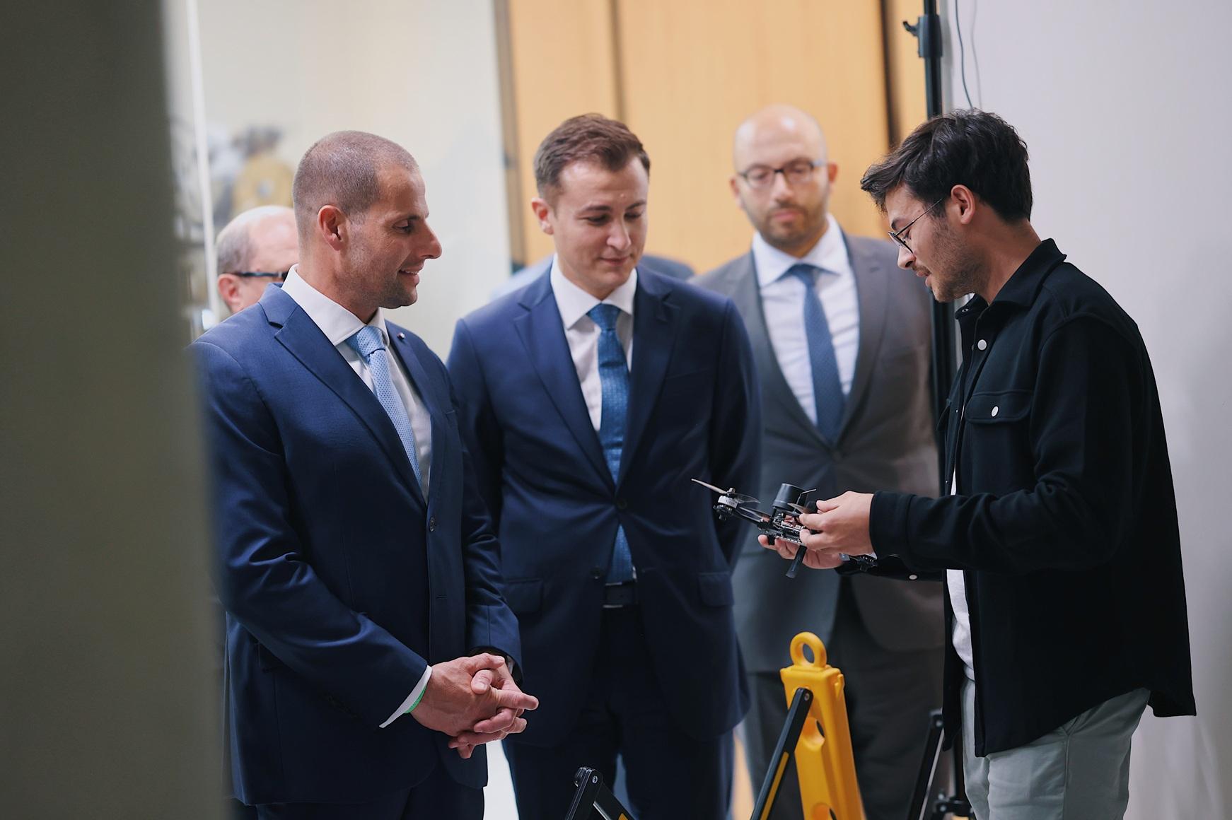 Prime Minister Robert Abela and Economy Minister Silvio Schembri. Photo: DOI