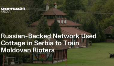 Russian-Backed Network Used Cottage in Serbia to Train Moldovan Rioters — UNITED24 Media