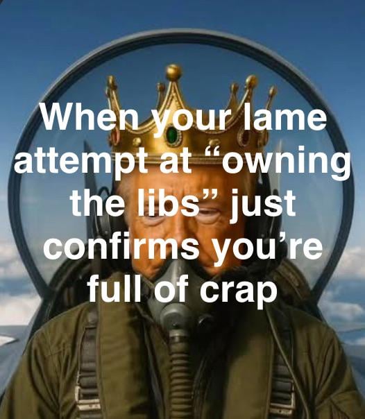 No Kings … especially shitbag ones!