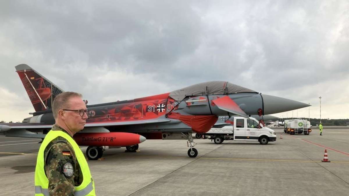 Eurofighter über NRW – kleiner Airport ist „logistischer Knotenpunkt für die Nato“