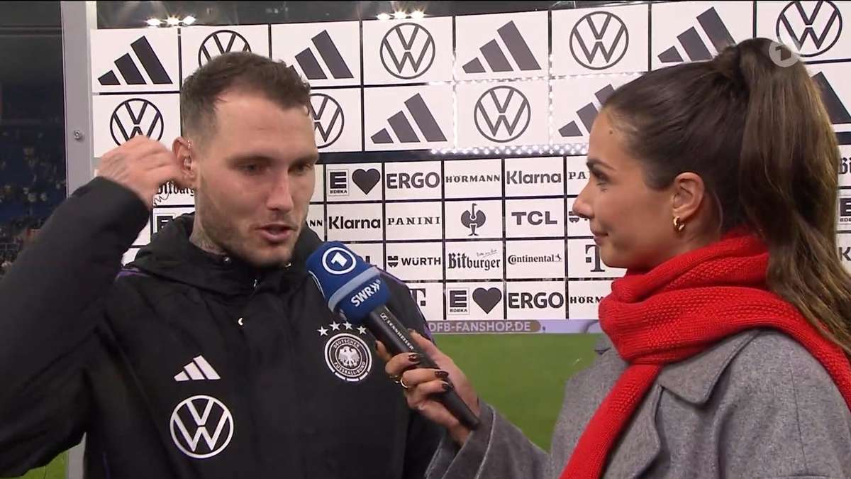 ARD-Reporterin Lea Wagner unterläuft Interview-Fauxpas mit DFB-Star