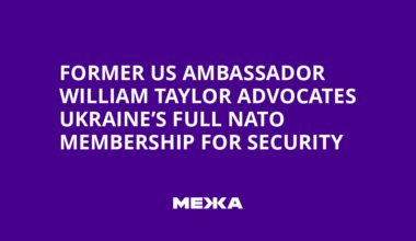 Former US Ambassador William Taylor Advocates Ukraine’s Full NATO Membership for Security | Ukraine news