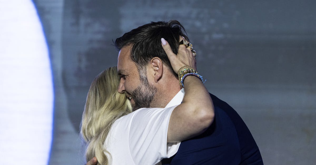 Why the Hell Did JD Vance and Erika Kirk Hug Like That?