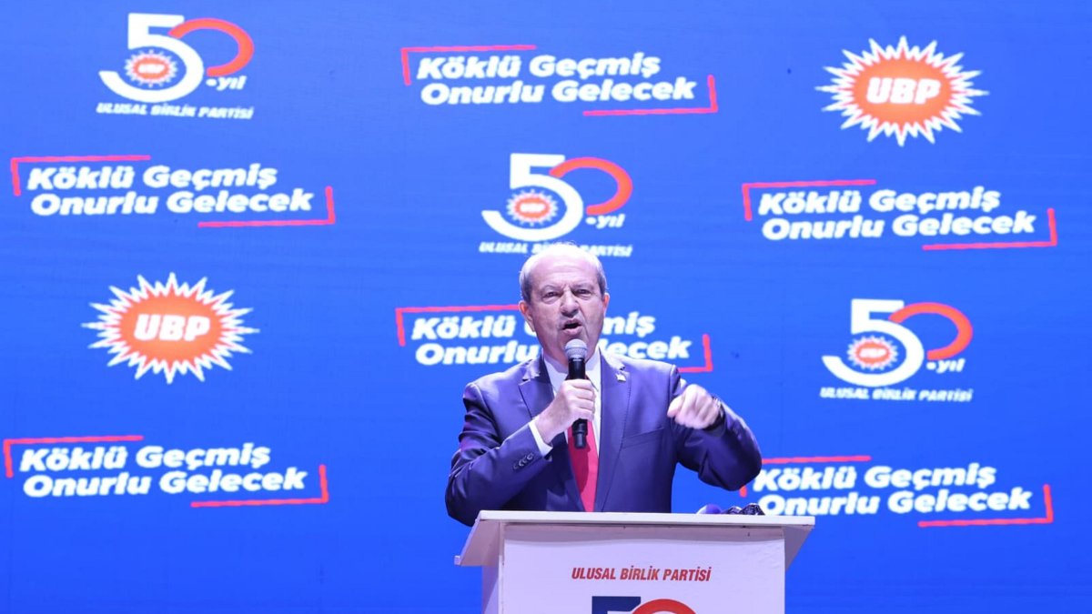 Turkish Cypriot leader says Türkiye ‘here to stay,’ rejects federation