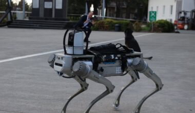 Turkish startup showcases domestic robot dog at NATO event