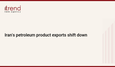 Iran's petroleum product exports shift down