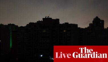 Kyiv plunged into darkness by ‘massive’ Russian attack targeting Ukraine energy sector – Europe live | World news