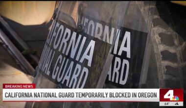 Judge temporarily blocks Trump administration from sending National Guard to Oregon – NBC Los Angeles
