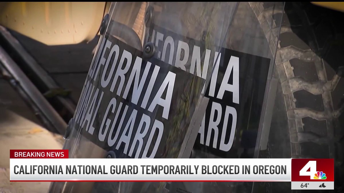 Judge temporarily blocks Trump administration from sending National Guard to Oregon – NBC Los Angeles