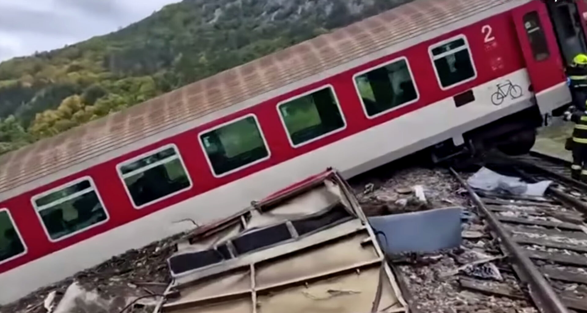 Train collision in Eastern Slovakia leaves at least 66 injured -