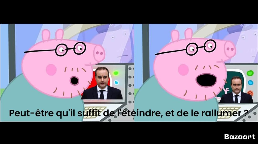 Le génie de papa cochon