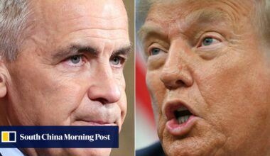 Trump says Canada’s Carney apologised for ad, but trade talks won’t resume