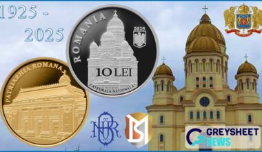 enlarged image for Romania. Gold and Silver Coins Released Celebrating the Centenary of the Romanian Patriarchate