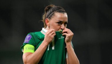 Katie McCabe's brace gives Ireland commanding lead to take to Belgium