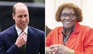 Prince William honours late first Black mayor Agnes with prestigious MBE