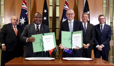 With eye on China, Australia and Papua New Guinea ink mutual defense pact