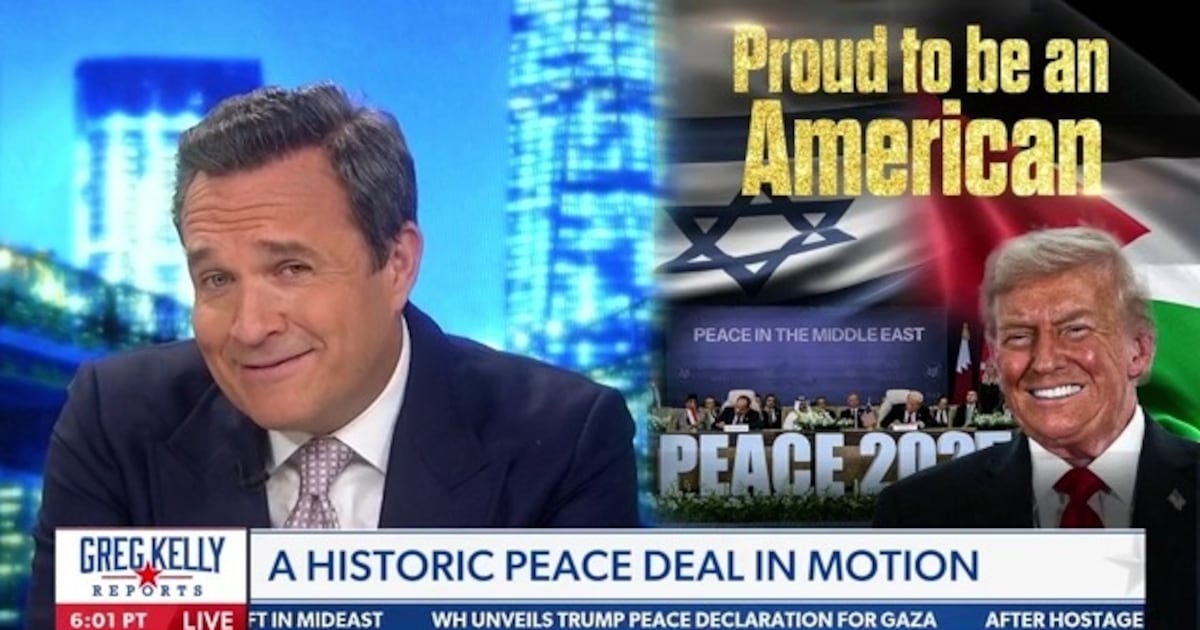 MAGA Host Greg Kelly Bizarrely Flaunts Unflattering Angle to Rally Behind Trump