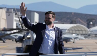 JD Vance’s Motorcade Hit By Shrapnel From Marine Celebration