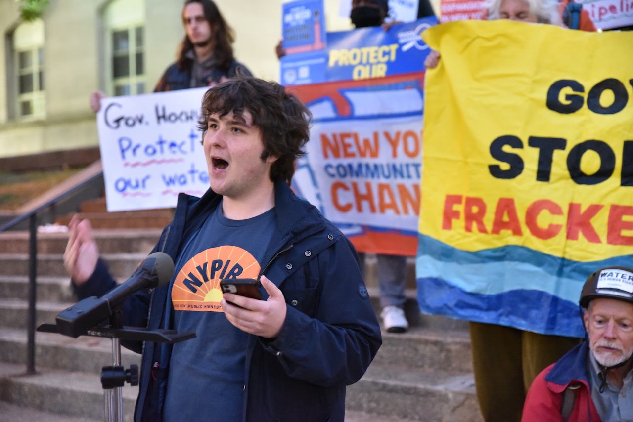 Pipeline Protest Borough Hall