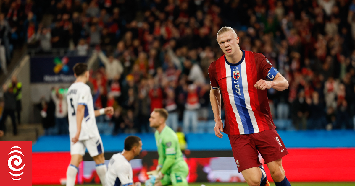 Norway sweep Israel aside 5-0 as Haaland scores hat-trick