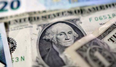 The U.S. dollar is getting a bit green around the gills